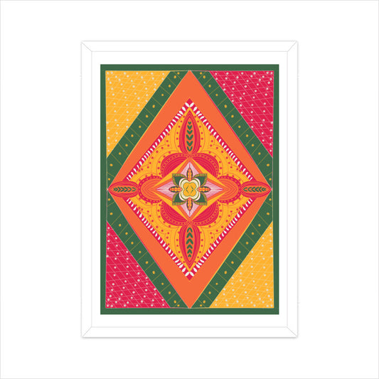 Indian folk art inspired