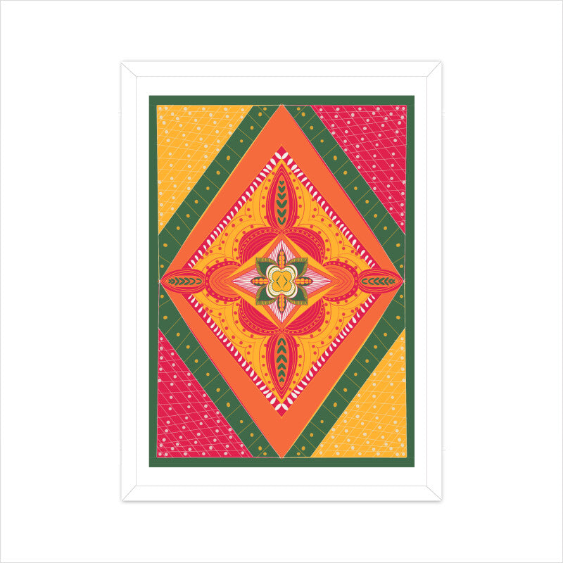 Indian folk art inspired
